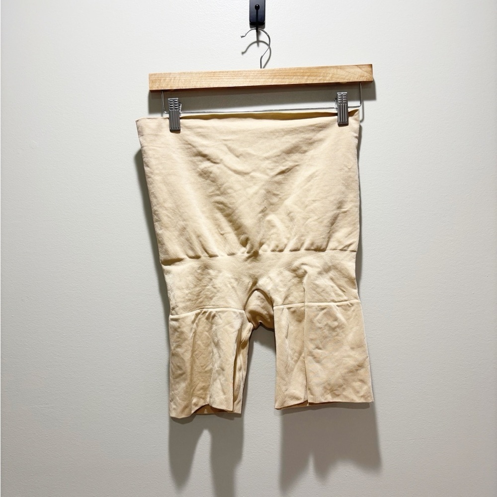 SPANX Assets Beige Shape Wear Undergarment Shorts Neutral Slimming 1X